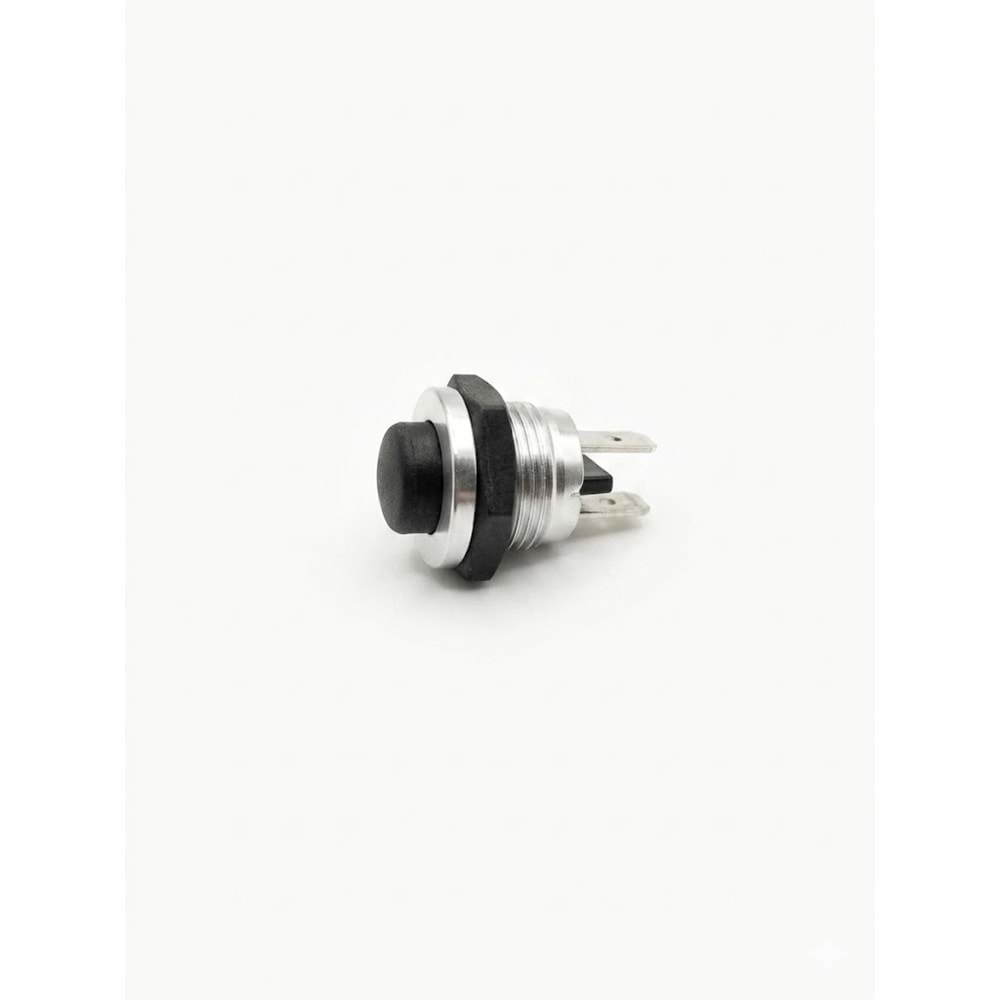 Mini Metal Buton Siyah 030210