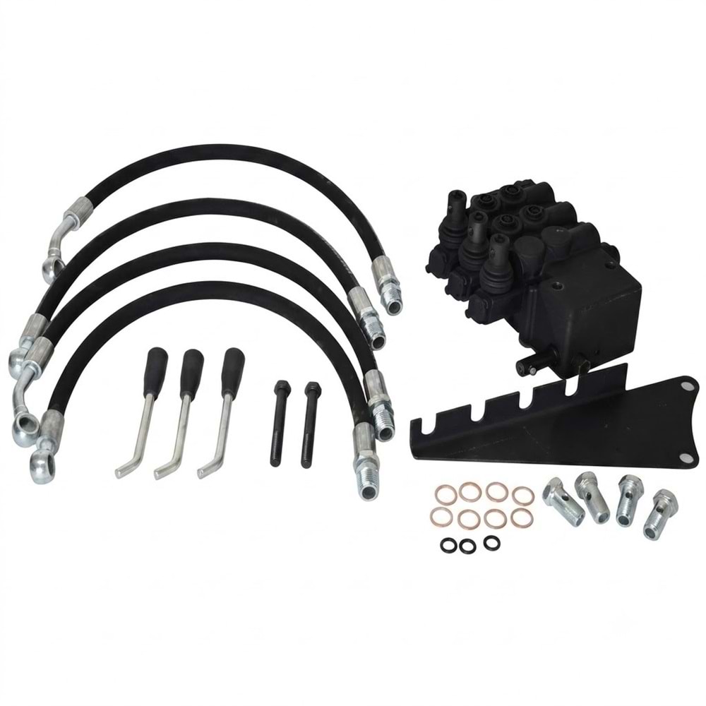 Massey Ferguson Hidrolik Kol Kumandalı Damper Valfi 4 Çıkış