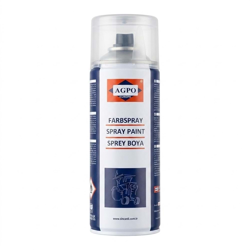 Tümosan Klasik Seri Sprey Kaporta Boyası Kiremit Rengi 400 ml