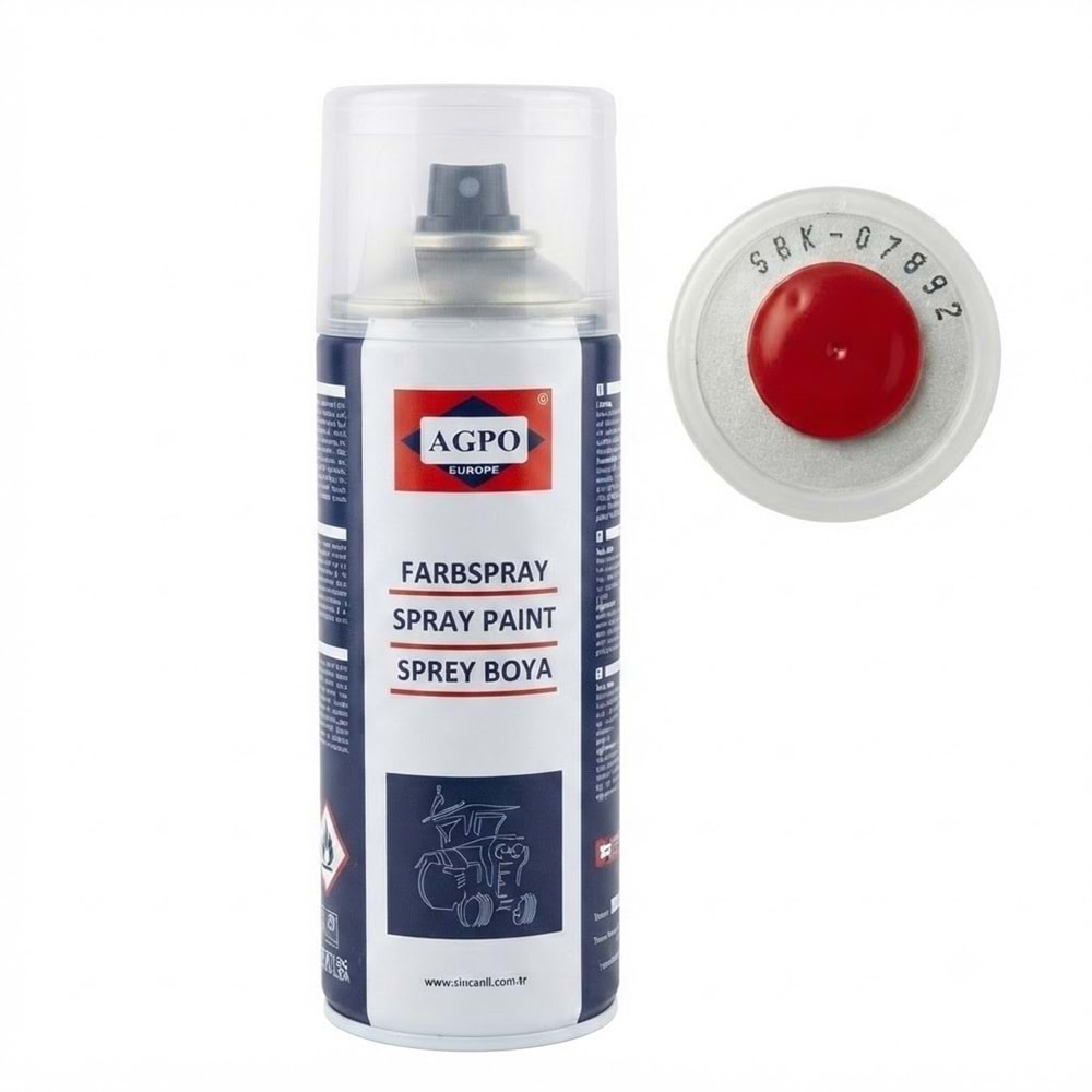 Başak Sprey Kaporta Boyası Akrilik Kırmızı 400 ml