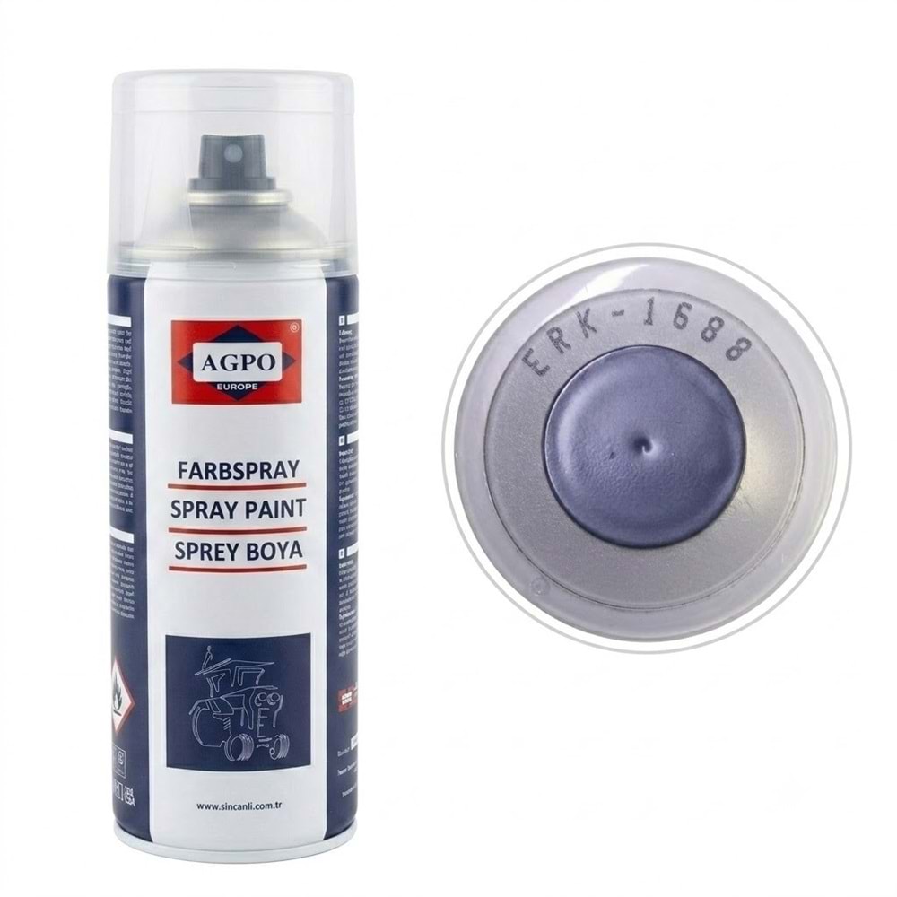 Erkunt Sprey Gövde Boyası Gri 400 ml