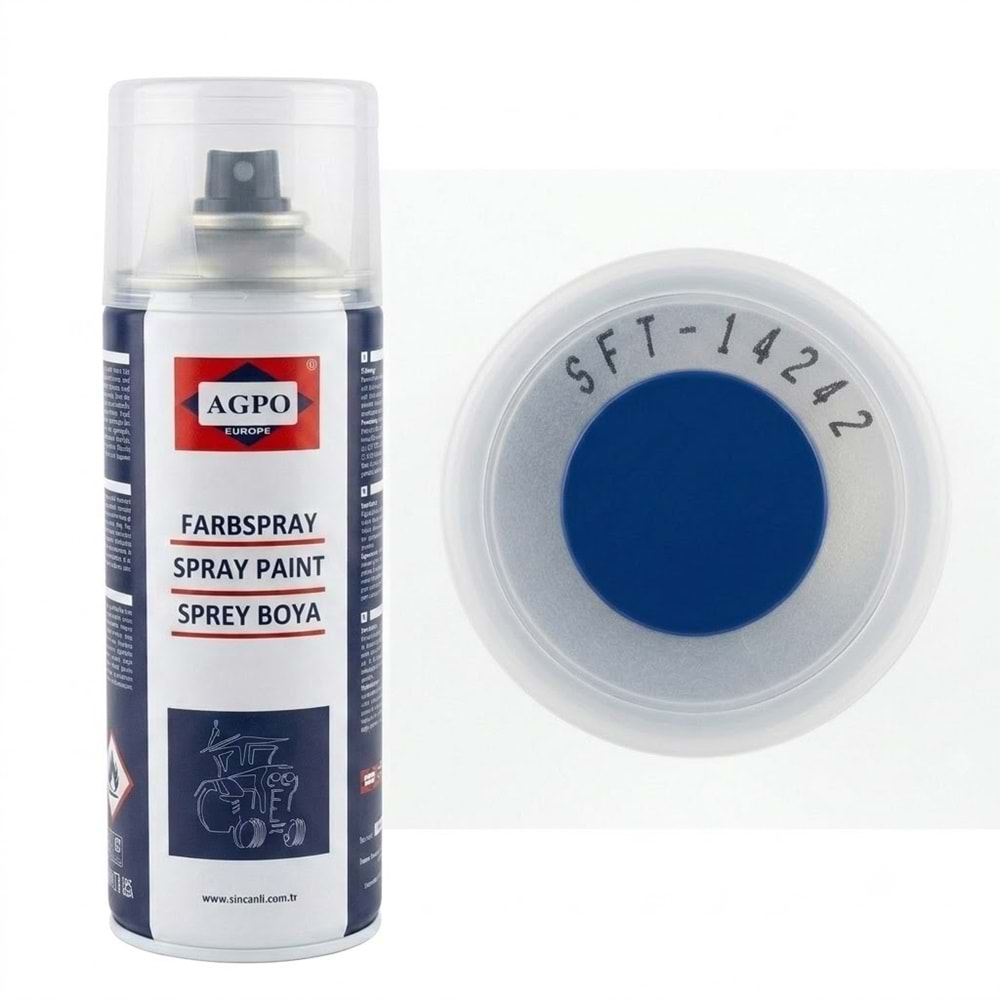 New Holland Sprey Kaporta Boyası Mavi 400 ml