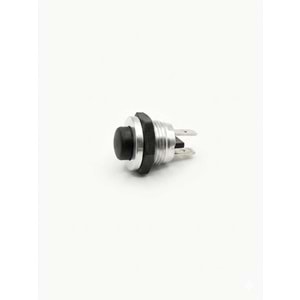 Mini Metal Buton Siyah 030210