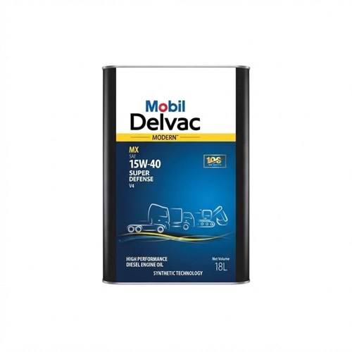 SAE 15W-40 Delvac Super Defense V4 MX 18 Litre