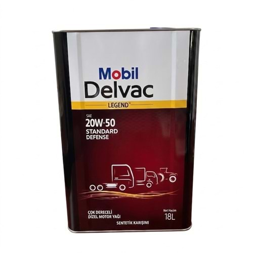 Sae 20W-50 Delvac Legend Standard Defense 18 Lt