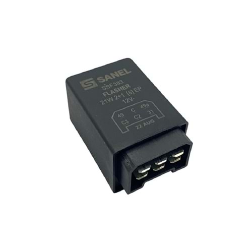 Traktör Sinyal Flaşörü 12V 6 Uçlu SSF383