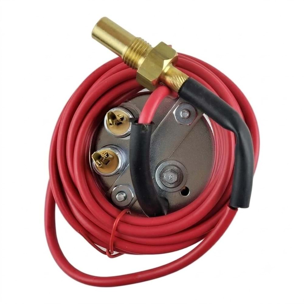 Civalı Hararet Gösterge Saati Rakamlı İkazlı 63mm 2 mt SM.TH6301002