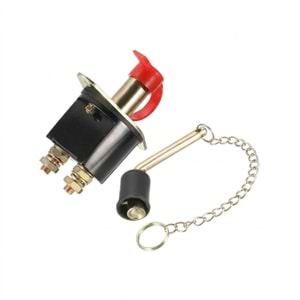 Tır Tipi Akü Şalteri Devre Kesici 12V/24V Isıya Dayanıklı 06-001